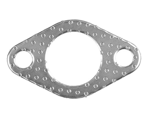 Metal gasket on a white background